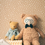 Majvillan Behang - Dots - Teddy Brown image 2