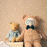 Majvillan Behang - Dots - Teddy Brown image 2