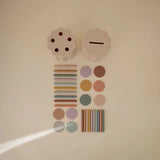 Mushie Vormenstoof - Munt & Buis Sorteerset