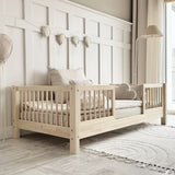 Bed Lourdes Natural - Middenopening - Aanpasbare maat image 2