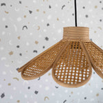 KidsDepot - Rotan hanglamp bloem - Flore naturel image 1