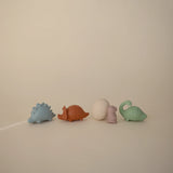 Mushie Badspeelgoed Dino  - Mix & Match - 4 stuks