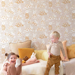 Majvillan Behang - Garden Party - Sandy Grey image 6