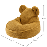 Wigiwama Beren Zitzak voor Kinderen Beer - Maple Bear Beanbag image 4
