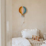 Little Lights Lamp Luchtballon - Retro Rainbow image 0