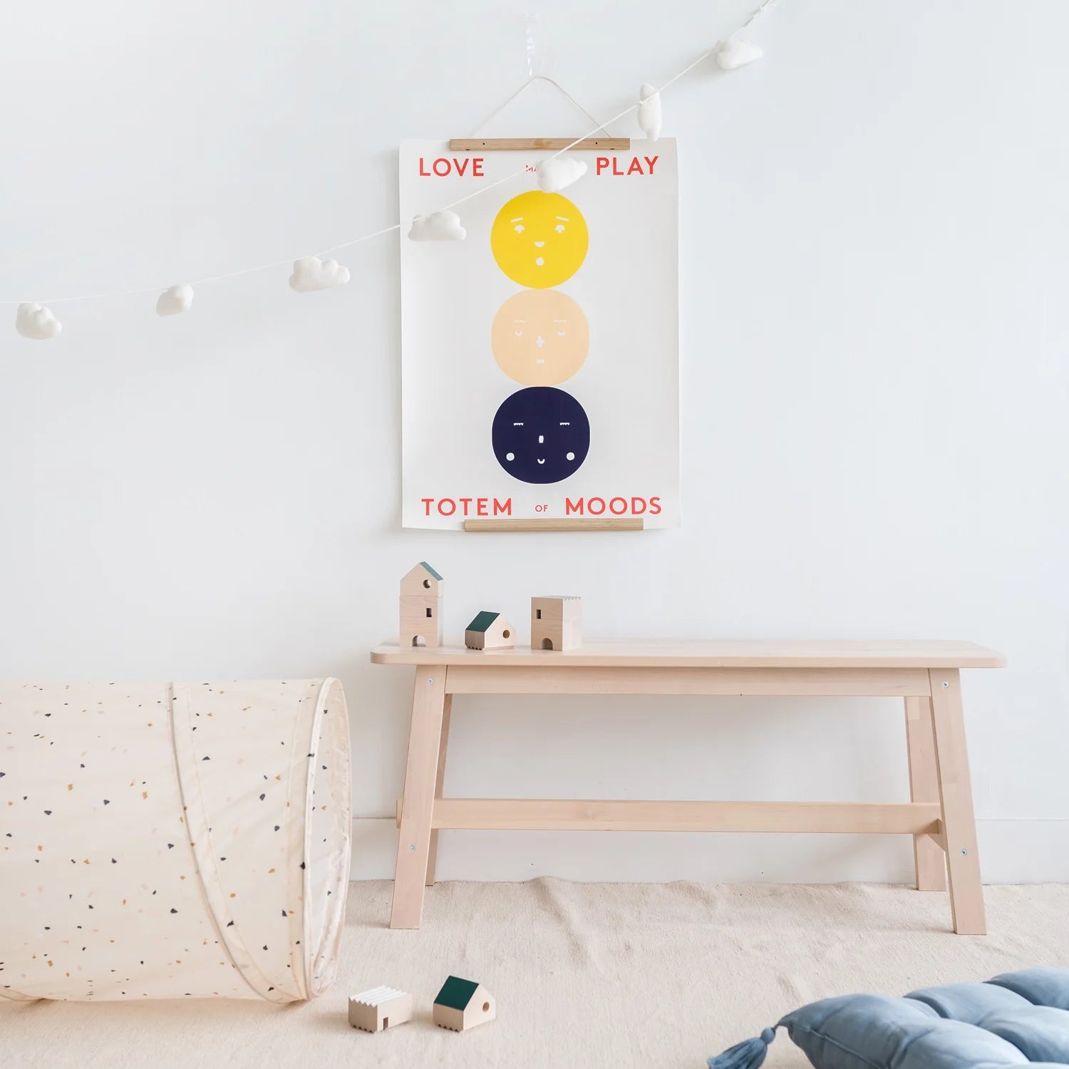 3 Sprouts Speeltunnel | Terrazzo Beige image 1