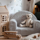 Teddy Stoel met Naam - Grijs image 0