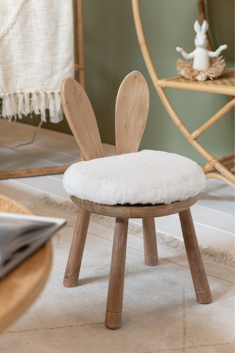 Kinderstoel met Konijnenoren - met Kussen image 1