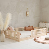 Vloerbed Lou Natural - Twijfelaar - 140x200cm image 2