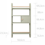 Wandrek Hout Pastel voor Kinderen - Salie Groen image 6