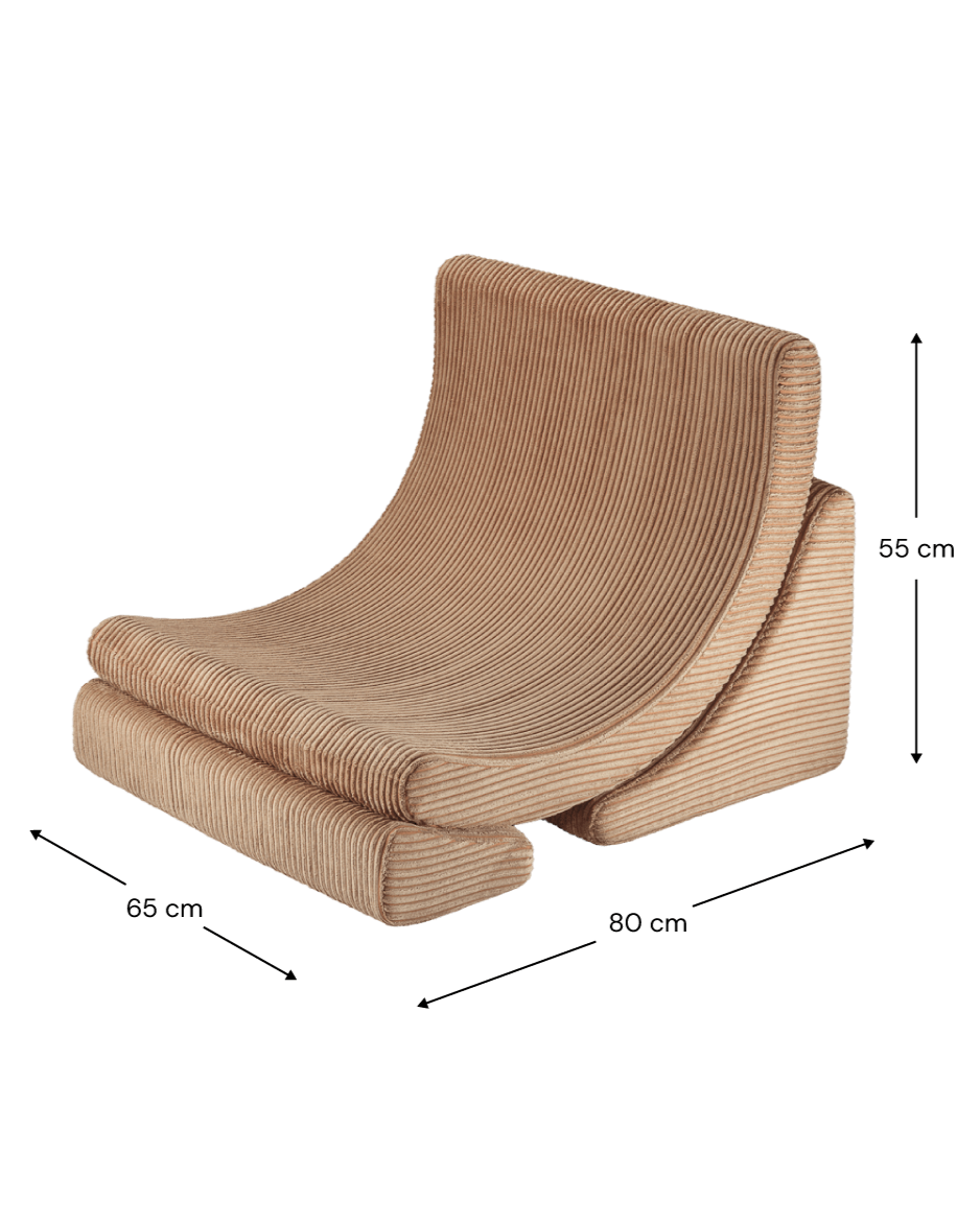 Wigiwama Kinderstoel - Toffee Moon Chair image 6