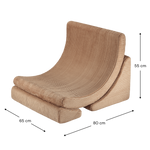 Wigiwama Kinderstoel - Toffee Moon Chair image 6