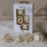 Frigg Baby's First Pacifier - Fopspeen Starterset - Cream image 1