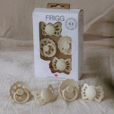 Frigg Baby's First Pacifier - Fopspeen Starterset - Cream image 1