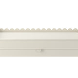 Montessori Junior Bed met Schulprand - Met Lade - 80x160cm - Latte Beige