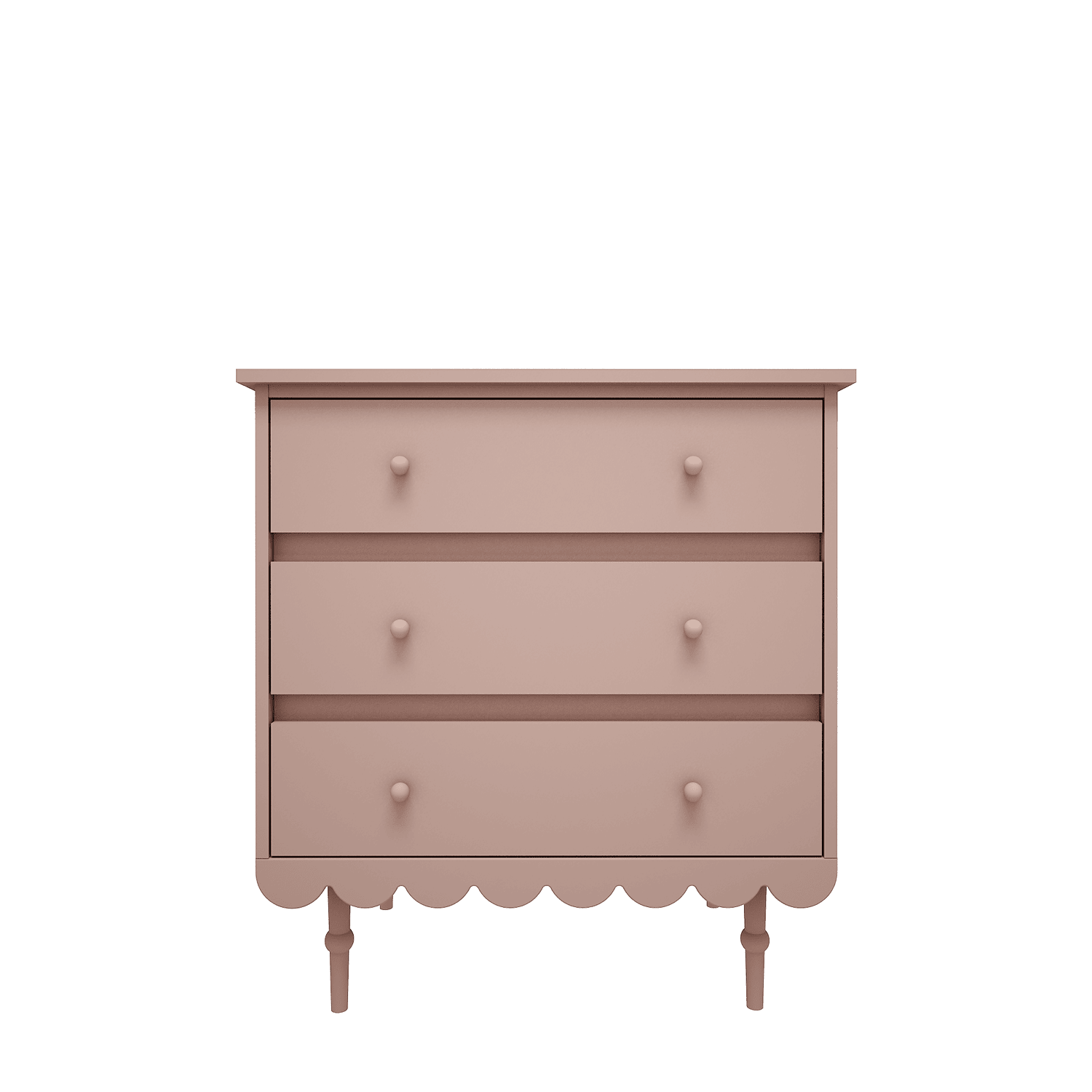 Wood Luck Ladekast/Commode Babushka - Roze image 1
