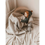 Teddy Deken met Naam - Beige - 78x100cm image 2