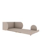 Wood Luck Meegroeibed Bloom - 90x160 tot 90x200 - Cashmere Grijs image 2