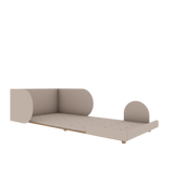 Wood Luck Meegroeibed Bloom - 90x160 tot 90x200 - Cashmere Grijs image 2