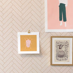 Majvillan Behang - Herringbone - Sandy Beige image 3