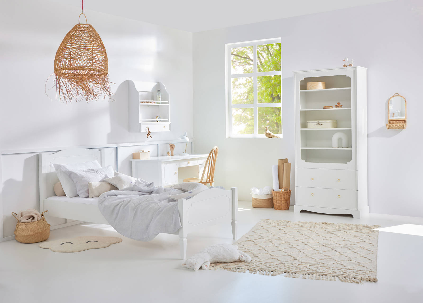 Bed Royal Wit - Eenpersoons 90x200cm image 2