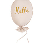 Ballon kussen deluxe - vanille fluweel image 2