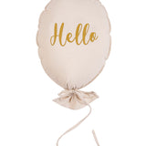 Ballon kussen deluxe - vanille fluweel image 2