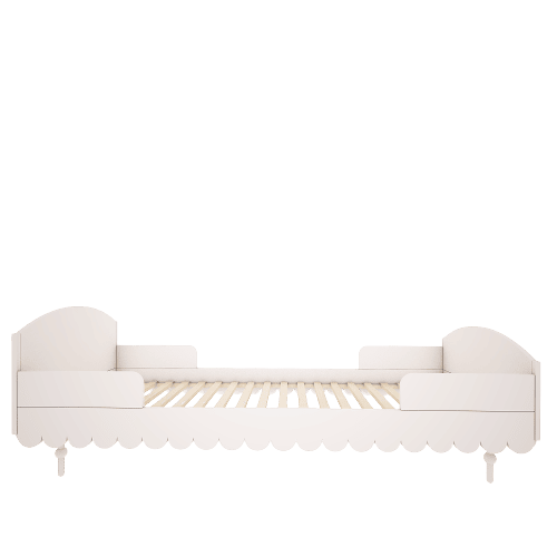 Wood Luck Bed Babushka - Wit - Eenpersoons 90x200cm image 1