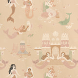 Majvillan Behang - Mermaid Reef - Sandy Beige image 1