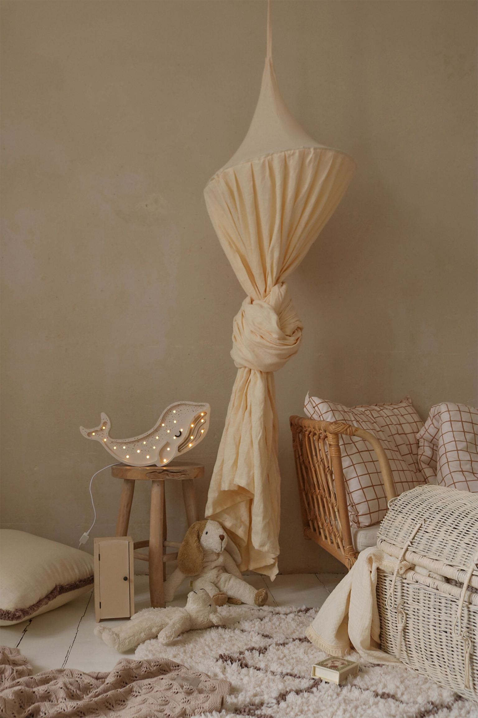 Little Lights Lamp Walvis - Wit image 4