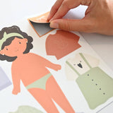 Ferflex Magnetische Speelgoed - Figuur om aan te kleden - Meisje