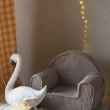 Rib Cord Stoel - Sugar Brown image 0