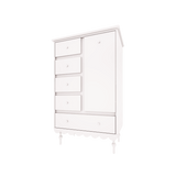 Wood Luck Hoge Ladekast Babushka - Wit image 0