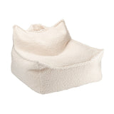Wigiwama Zitzak voor Kinderen - Cream White Beanbag Chair image 0