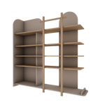 Wood Luck Boekenkast Bloom - Cashmere Grijs image 2