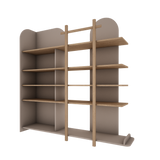 Wood Luck Boekenkast Bloom - Cashmere Grijs image 2