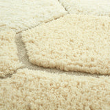 Lorena Canals Wasbaar Vloerkleed - Honeycomb - Honingraat Goud image 2