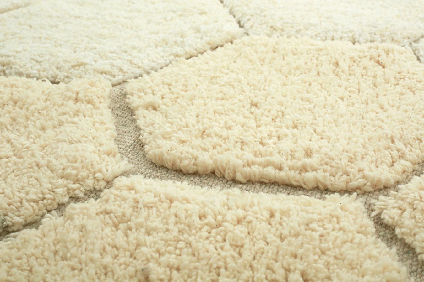 Lorena Canals Wasbaar Vloerkleed - Honeycomb - Honingraat Goud image 2