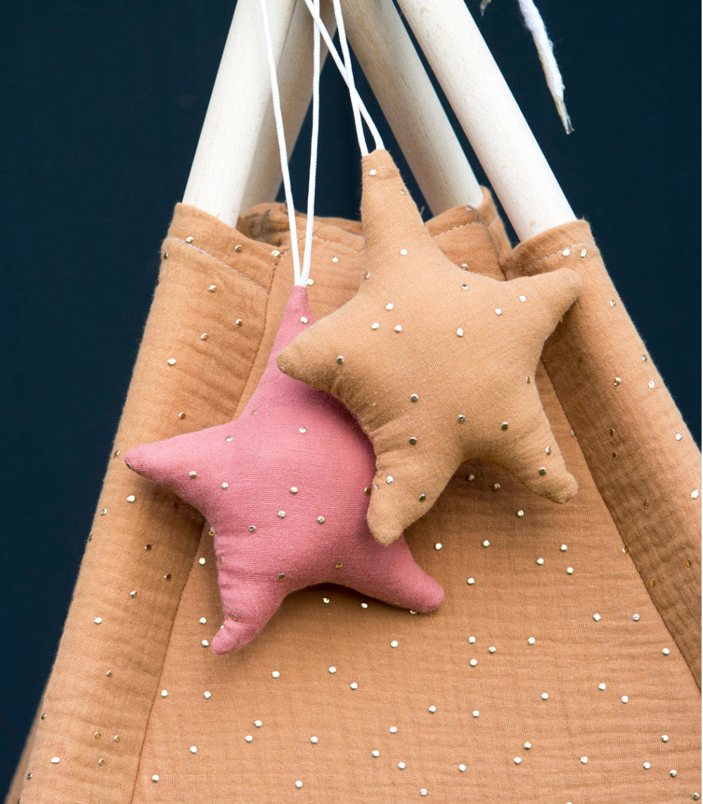 Tipi Tent met Speelmat - Goud image 1