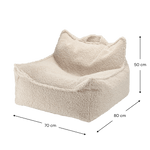 Wigiwama Zitzak voor Kinderen - Biscuit Beanbag Chair image 8