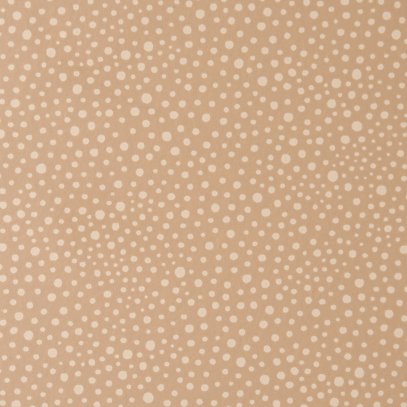 Majvillan Behang - Dots - Teddy Brown image 1