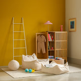 Wigiwama Zitzak voor Kinderen - Cream White Beanbag Chair image 9