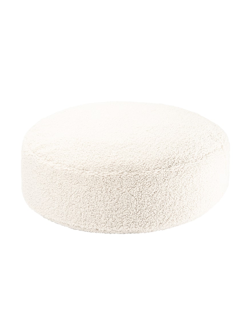 Wigiwama Kinderpoef - Cream White Ottoman image 0