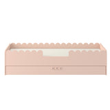 Montessori Junior Bed met Schulprand - Met Lade - 80x160cm - Sunset Roze
