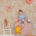 Majvillan Behang - Garden Party - Dusty Blush Pink image 2