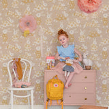 Majvillan Behang - Garden Party - Dusty Blush Pink image 2