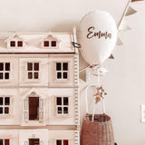 Ballon kussen deluxe - vanille fluweel image 0