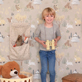 Majvillan Behang - Deep Forest - Soft Beige image 5