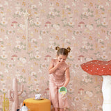 Majvillan Behang - Old Garden - Dusty Rose image 3