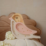 Little Lights Mini Lamp Vogel - Strawberry Cream image 0